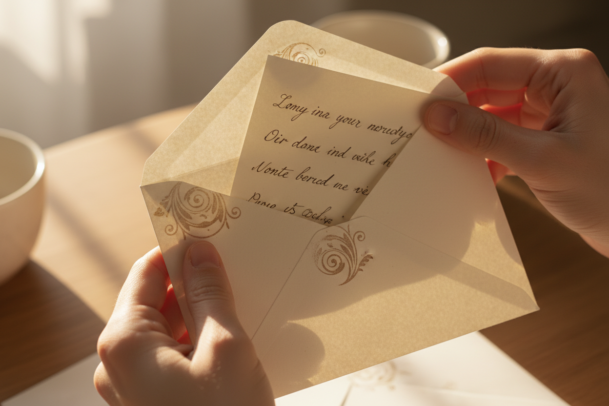 Opening the envelope